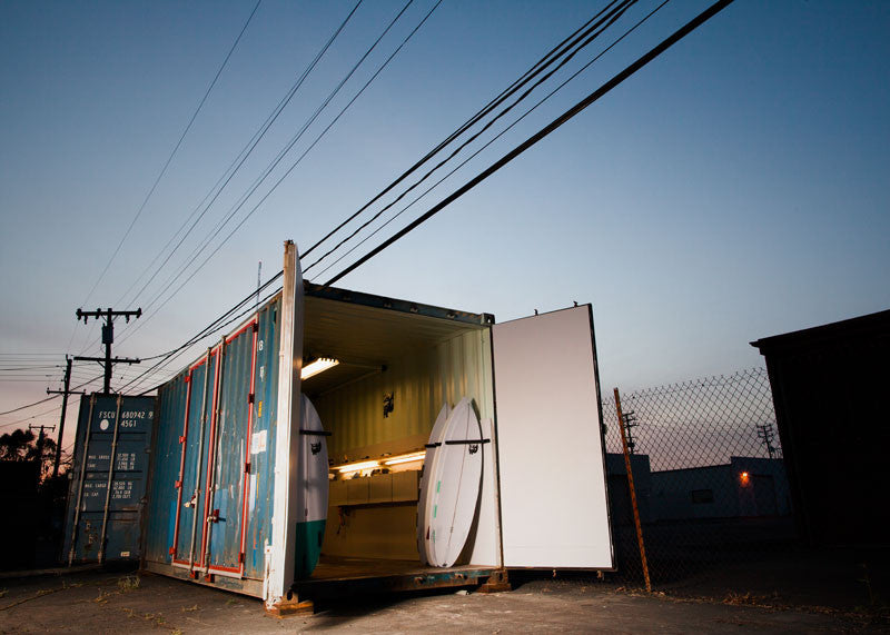 Have shaping bay, will travel.